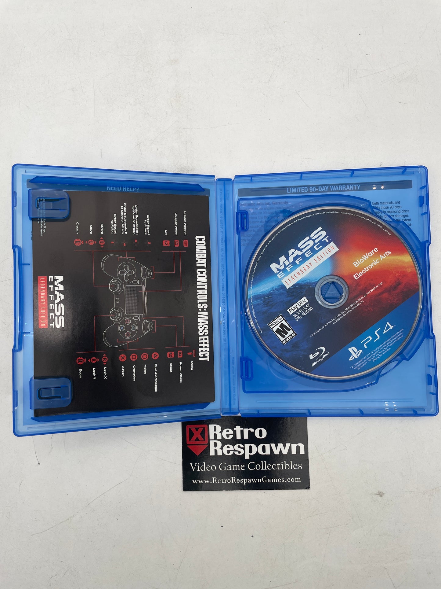 Mass Effect Legendary Edition - Playstation 4 (Complete)