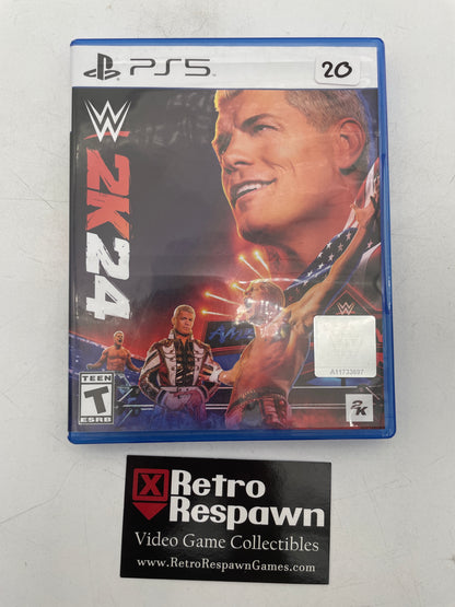 WWE 2K24 - Playstation 5 (Complete)