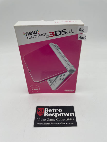 Modeed New Nintendo 3DS LL Pink/White - JP Nintendo 3DS (Complete)