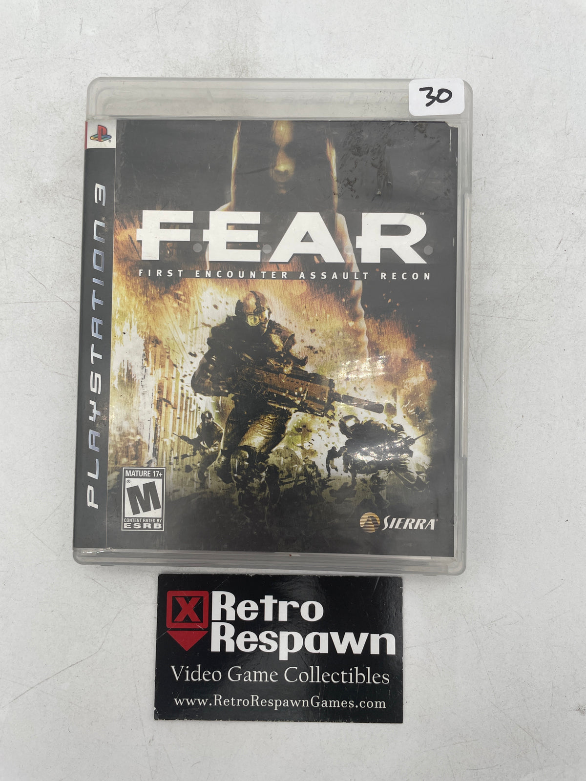 F.E.A.R. - Playstation 3 (Complete)