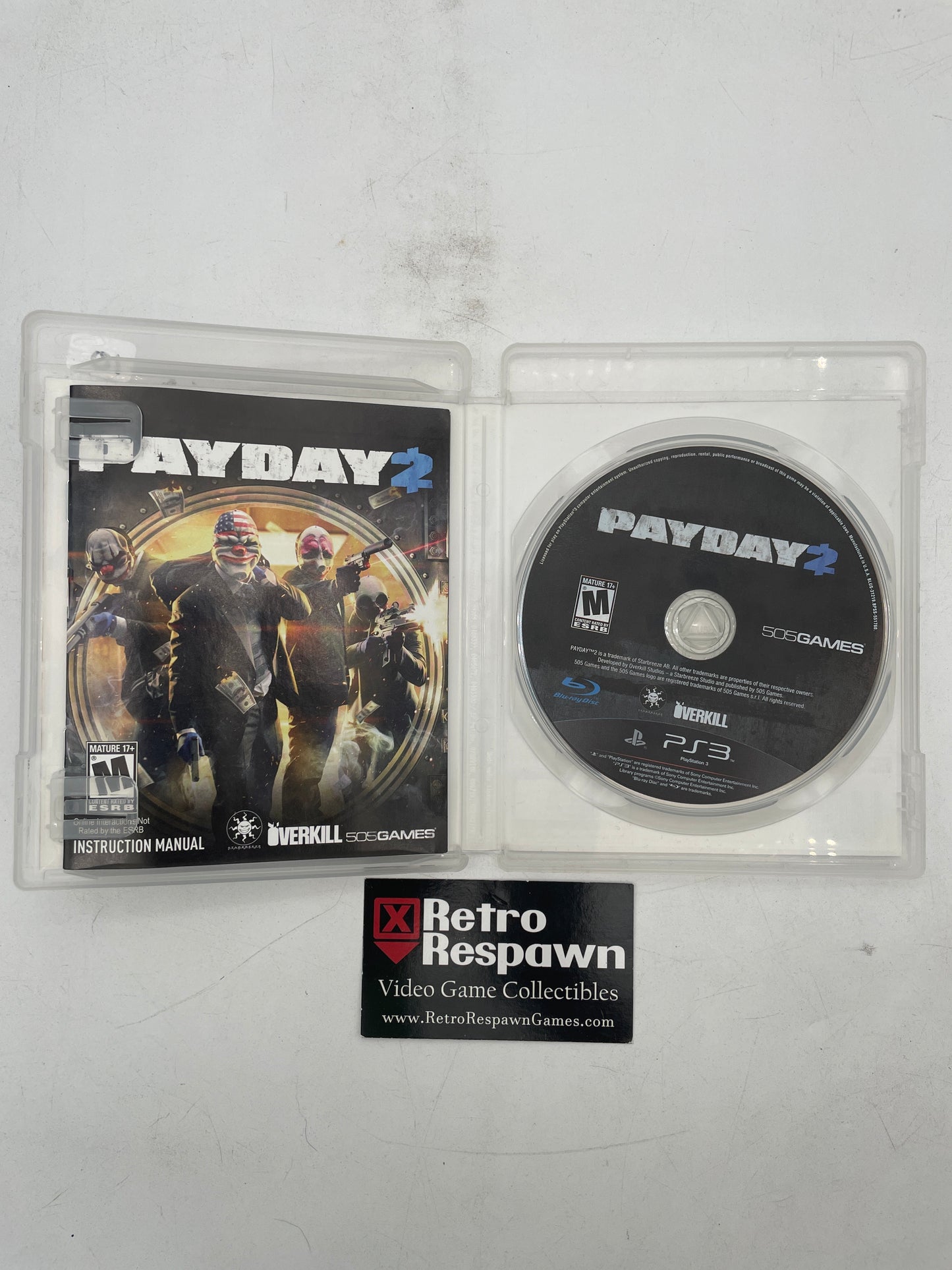 Payday 2 - Playstation 3 (Complete)