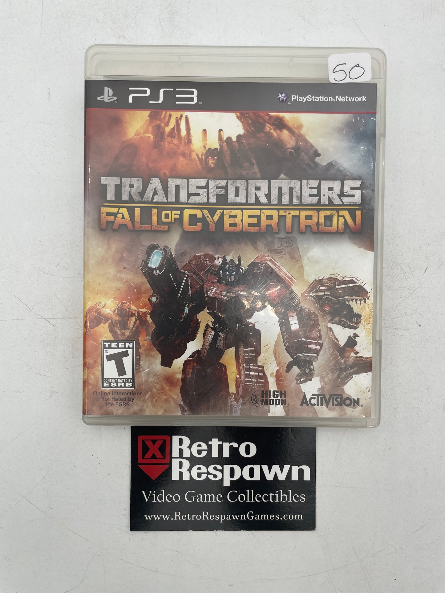 Transformers: Fall Of Cybertron - Playstation 3 (Complete)