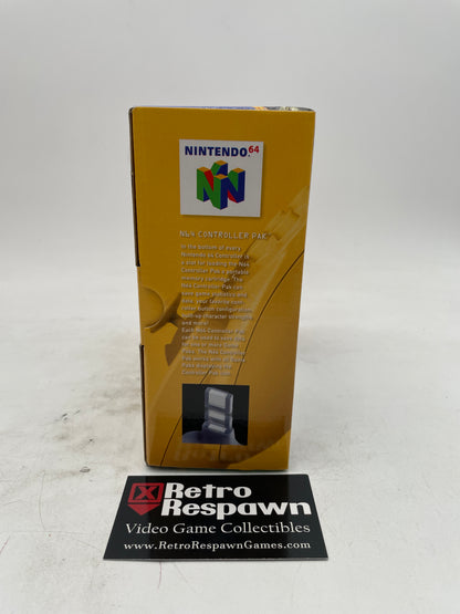 Black Controller - Nintendo 64 (Complete)