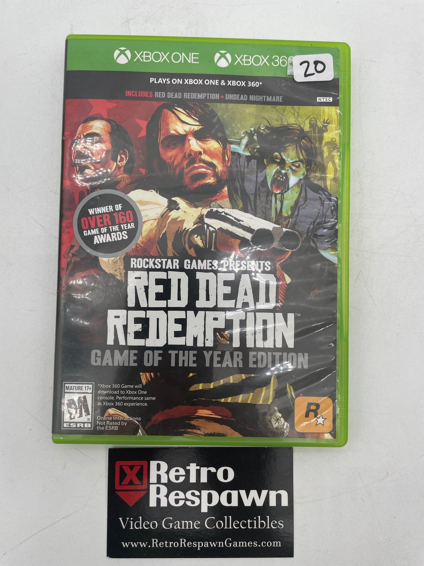 Red Dead Redemption [Game of the Year] - Xbox One (Complete)