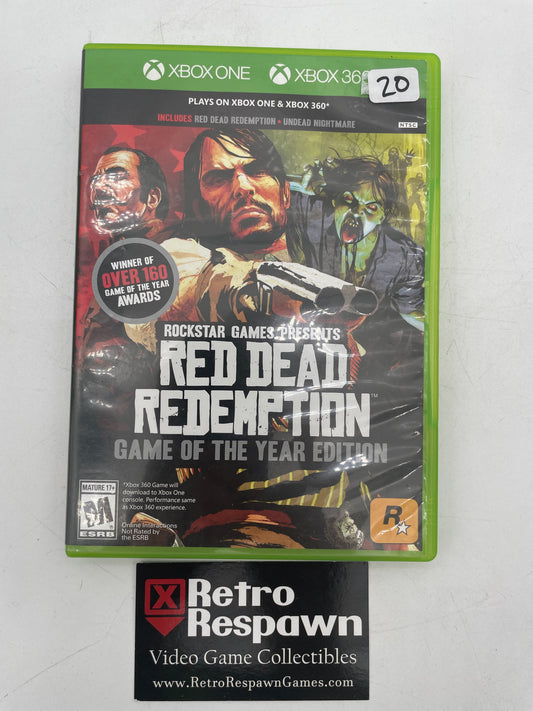 Red Dead Redemption [Game of the Year] - Xbox One (Complete)