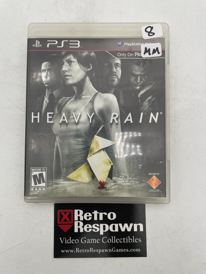 Heavy Rain - Playstation 3 (Missing Manual)