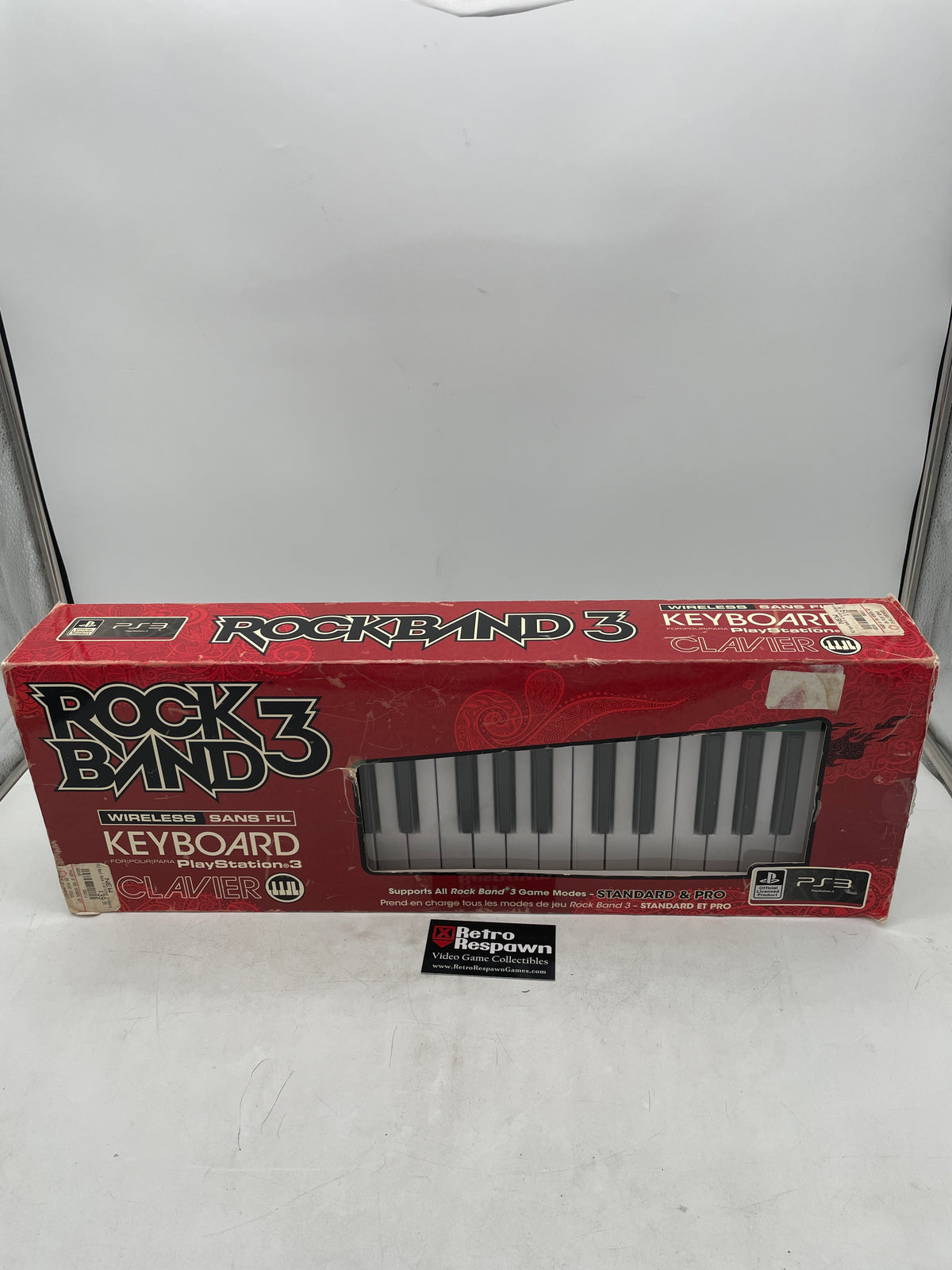 Rock Band 3 Wireless Keyboard - Playstation 3 (Complete)