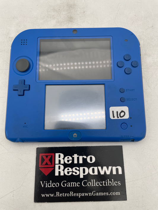Nintendo 2DS Blue - Nintendo 3DS (Console + Charger)