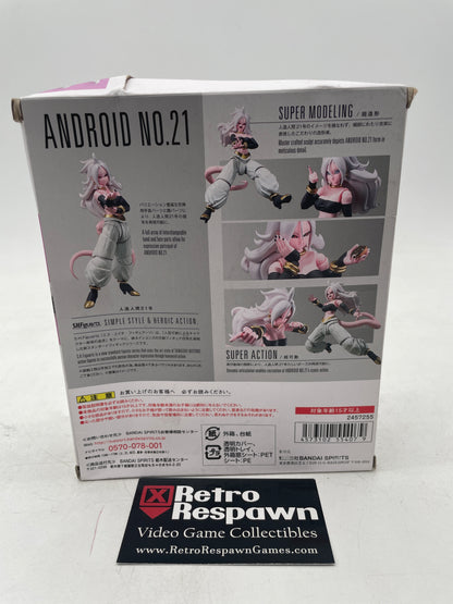 Android No. 21 Dragonball FighterZ Figure - S.H. Figuarts (Sealed)