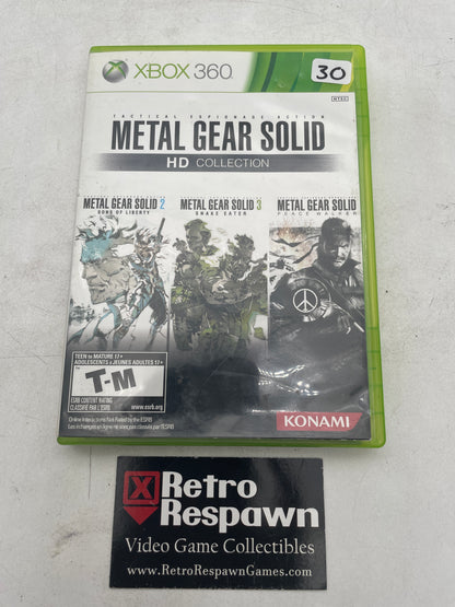 Metal Gear Solid HD Collection - Xbox 360 (Complete)