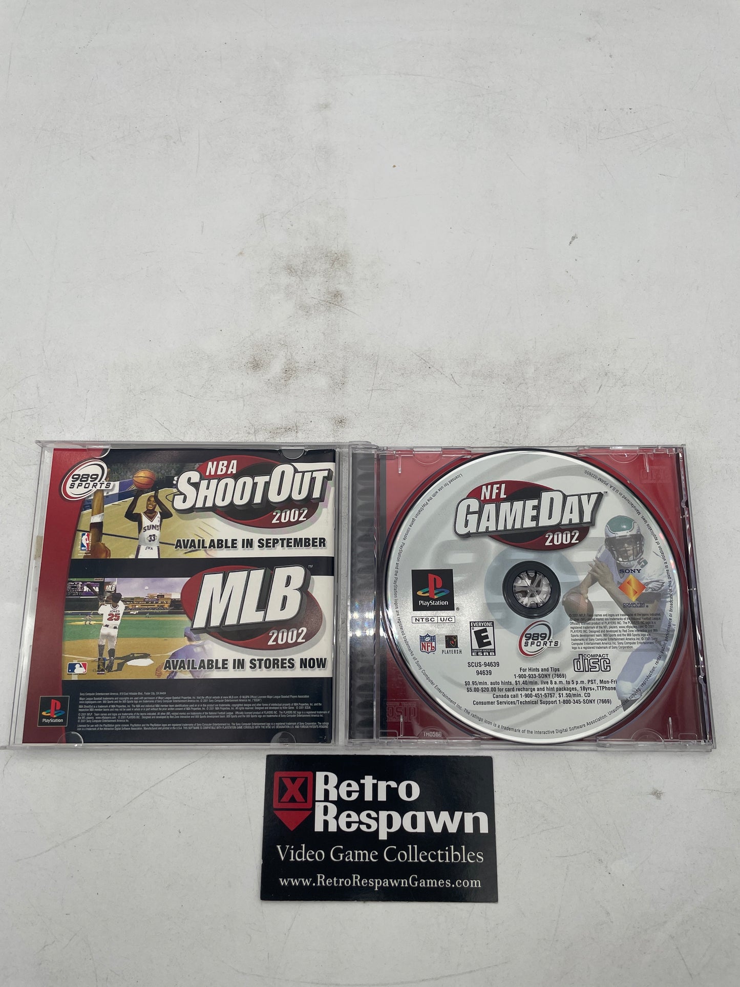 NFL GameDay 2002 - Playstation (Complete)