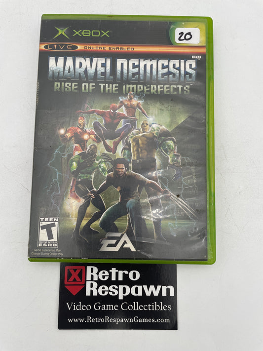 Marvel Nemesis Rise of the Imperfects - Xbox (Complete)