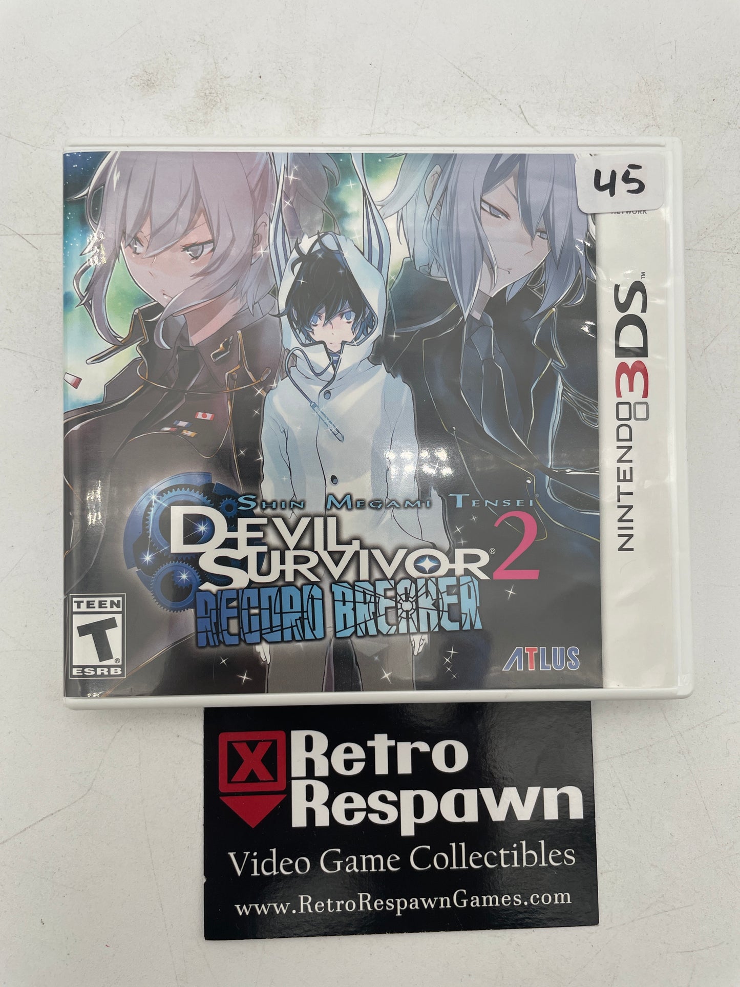 Shin Megami Tensei: Devil Survivor 2 Record Breaker - Nintendo 3DS (Complete)
