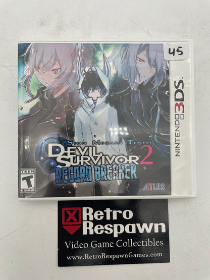 Shin Megami Tensei: Devil Survivor 2 Record Breaker - Nintendo 3DS (Complete)
