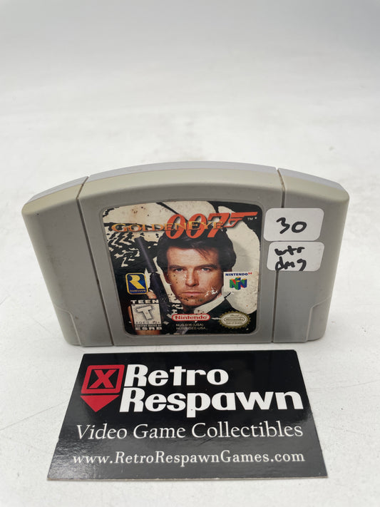 [Water Damage] 007 GoldenEye  - Nintendo 64 (Game Only)