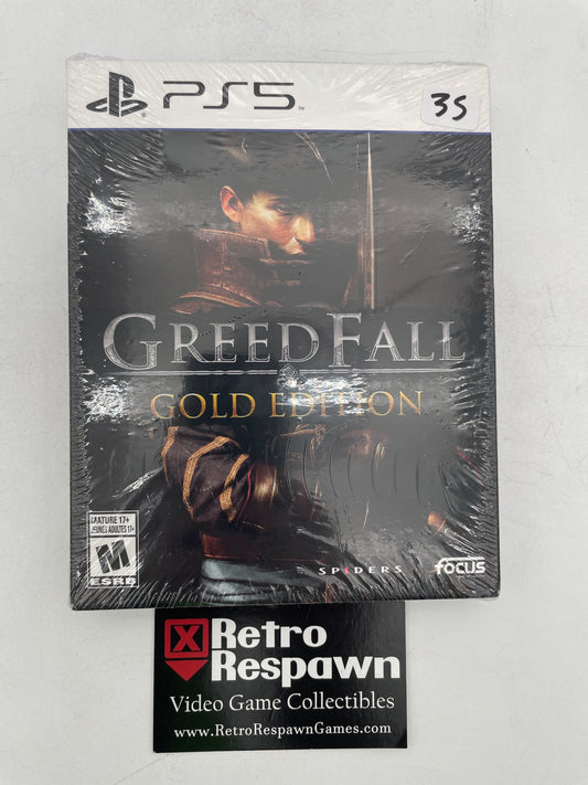 GreedFall: Gold Edition - Playstation 5 (Sealed)