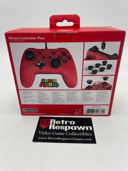 Super Mario Wired Controller Plus - Nintendo Switch (Sealed)