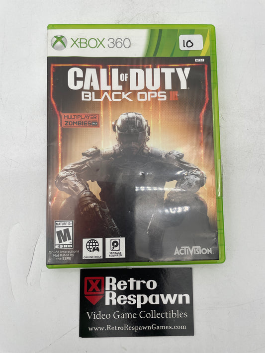 Call of Duty Black Ops III - Xbox 360 (Missing Manual)