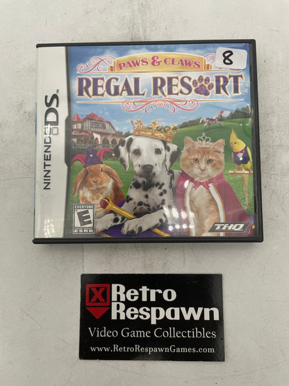 Paws & Claws Regal Resort - Nintendo DS (Complete)