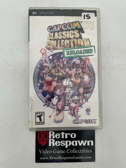 Capcom Classics Collection Reloaded - PSP (Complete)