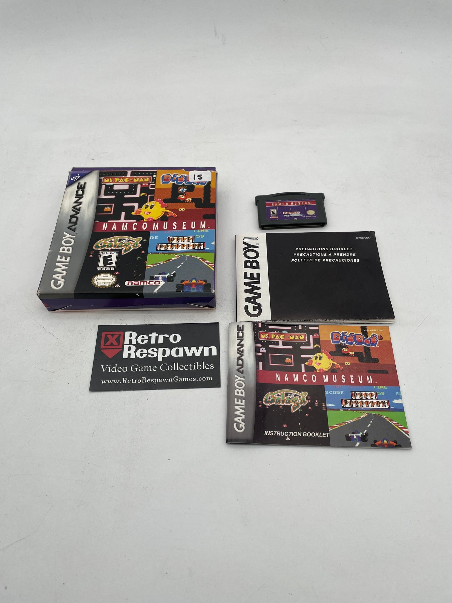 Namco Museum - GameBoy Advance (Complete)