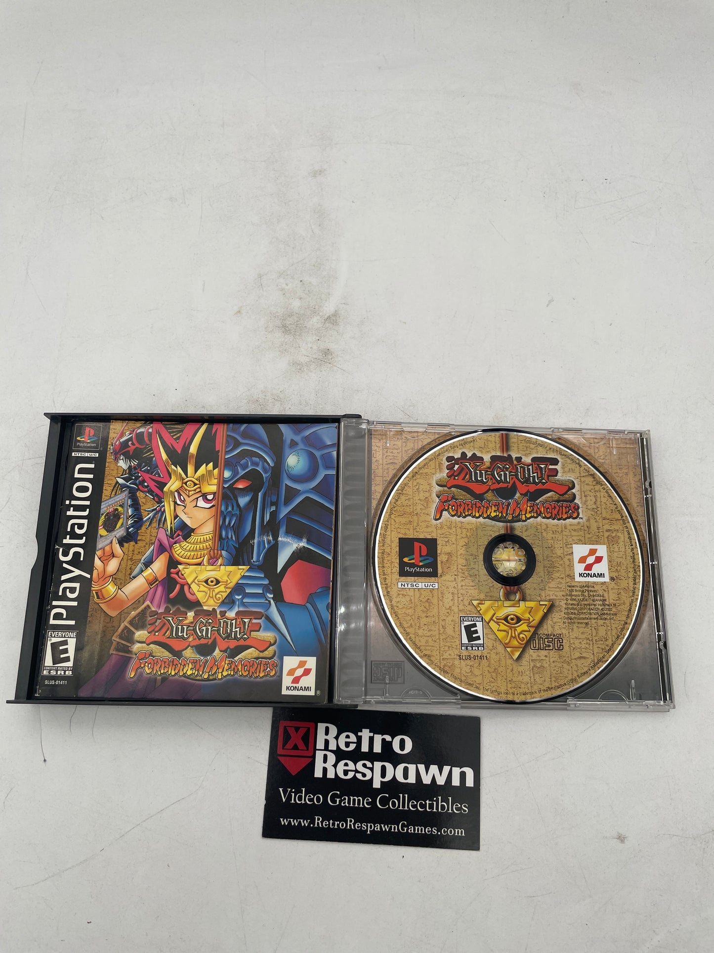 Yu-Gi-Oh Forbidden Memories - Playstation (Complete)