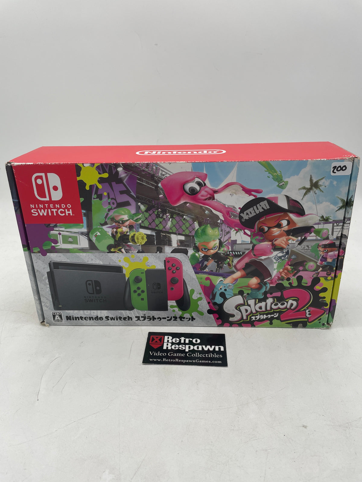 Nintendo Switch [Splatoon 2 Edition] - JP Nintendo Switch (Complete)
