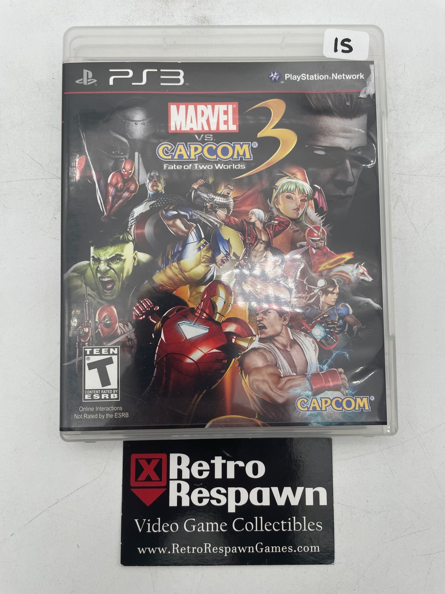 Marvel Vs. Capcom 3: Fate of Two Worlds - Playstation 3 (Complete)
