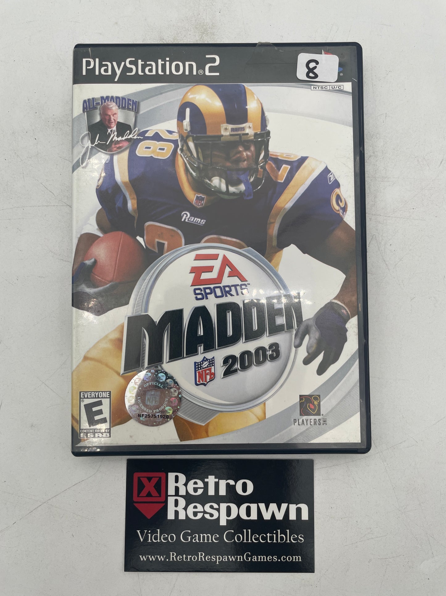 Madden 2003 - Playstation 2 (Complete)