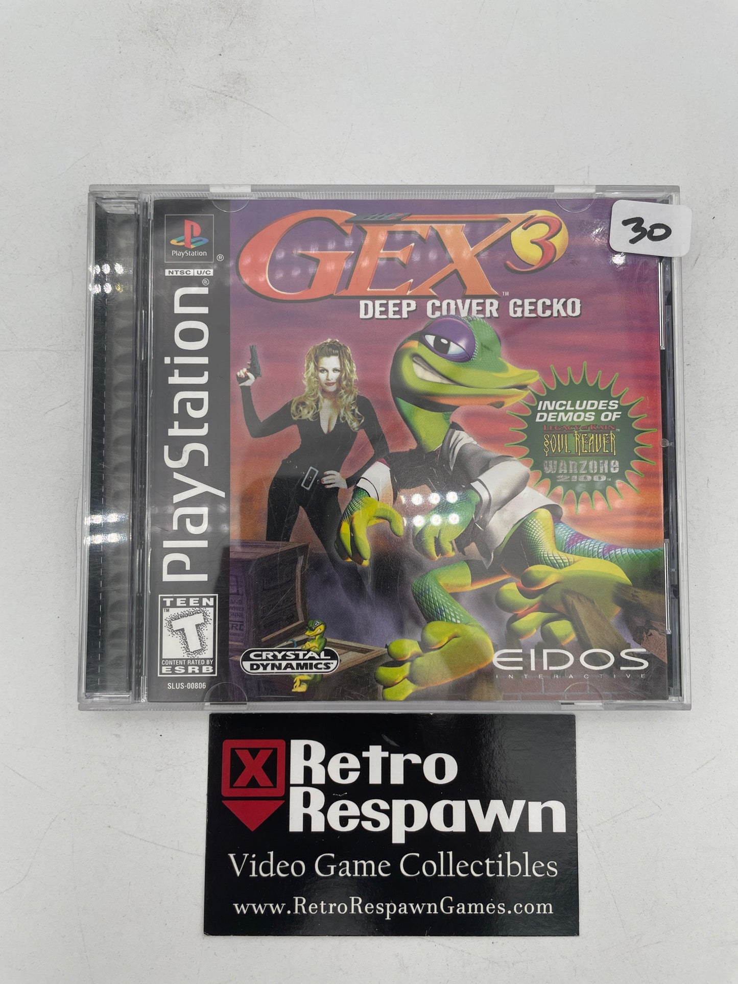 Gex 3: Deep Cover Gecko - Playstation (Complete)