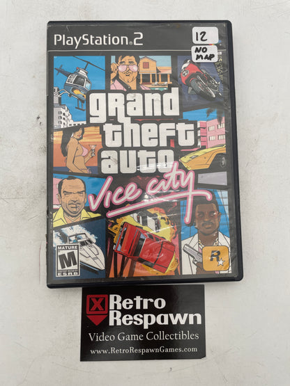 Grand Theft Auto Vice City - Playstation 2 (No Map)