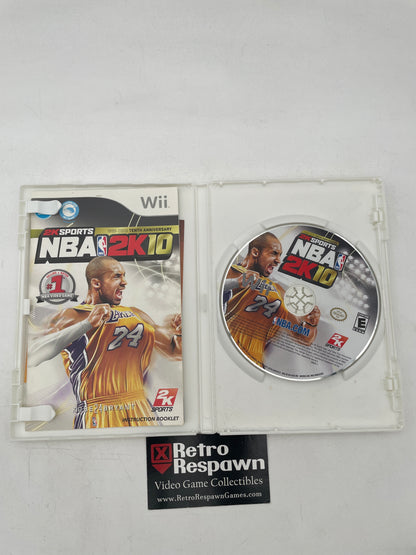 NBA 2K10 - Wii (Complete)