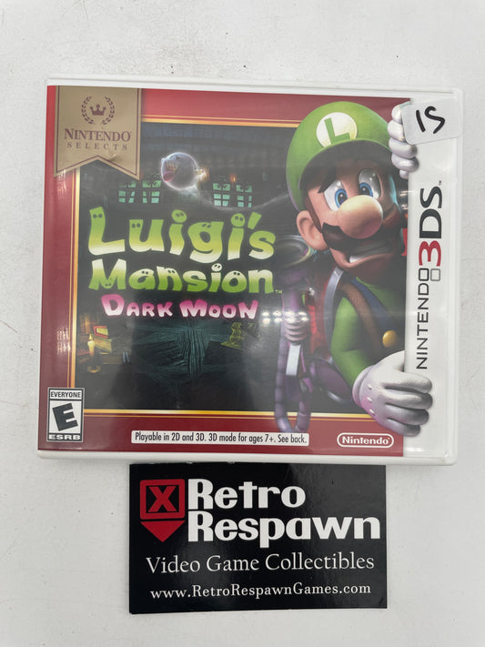 Luigi's Mansion: Dark Moon [Nintendo Selects] - Nintendo 3DS (Complete)