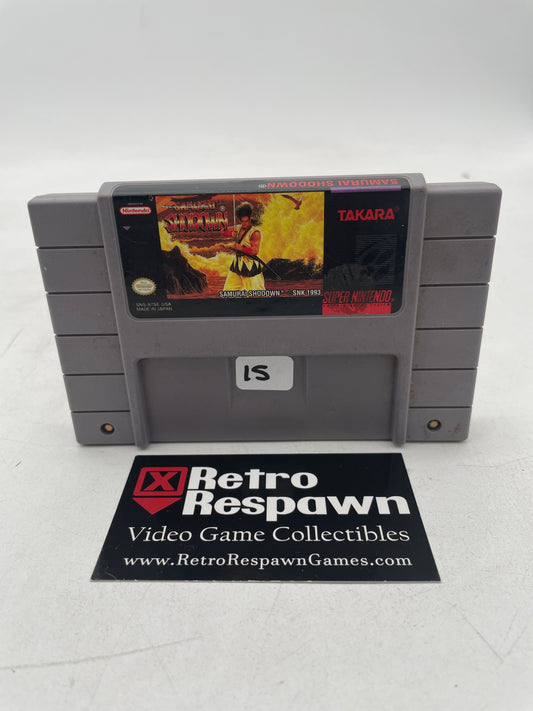 Samurai Showdown - SNES (Game Only)