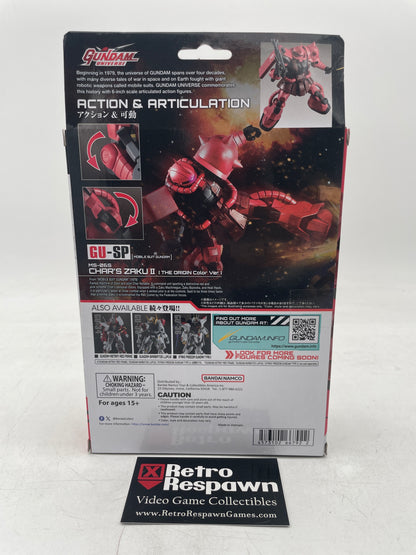 MS-06S Char’s Zaku II [The Origin Color Ver.] Action Figure - Gundam Universe (Complete)
