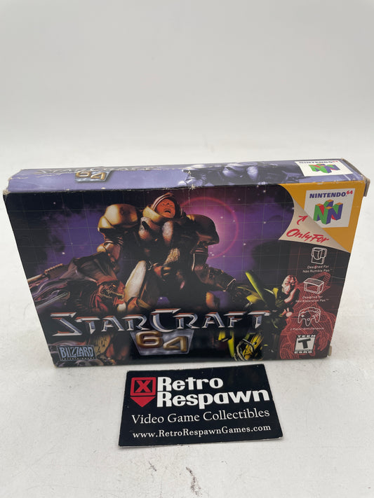 Starcraft 64 - Nintendo 64 (Missing Manual)