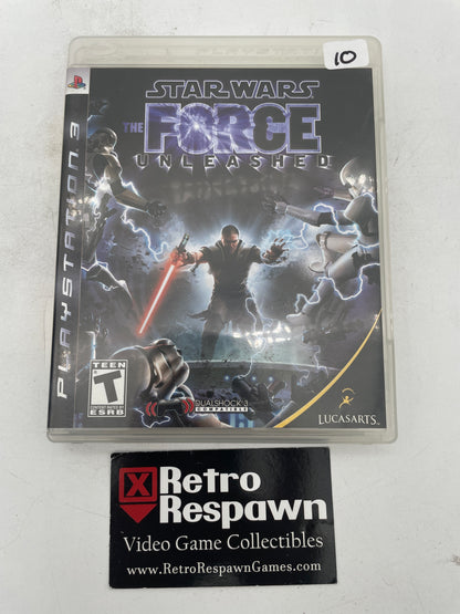 Star Wars The Force Unleashed - Playstation 3 (Complete)