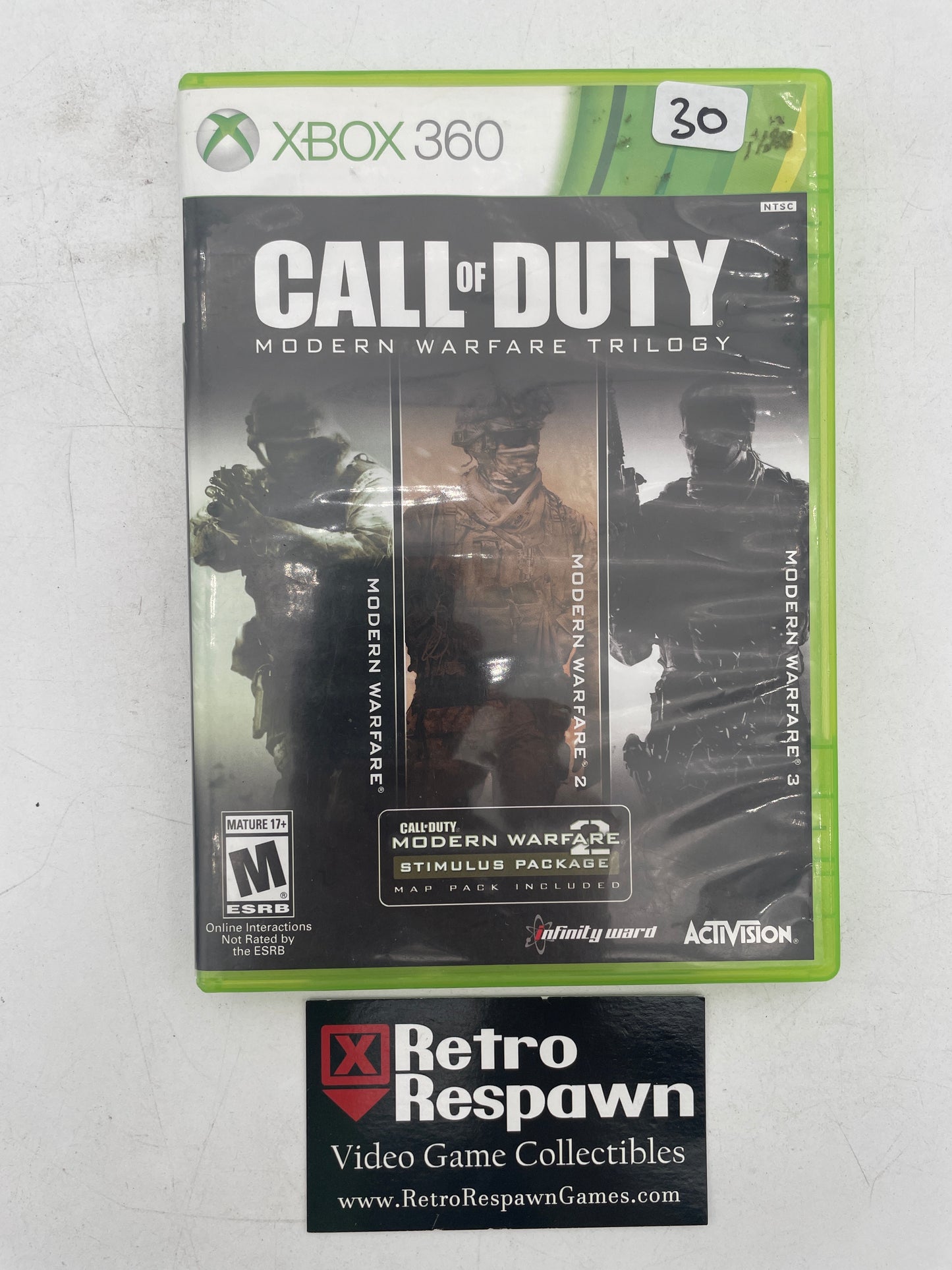 Call of Duty Modern Warfare Trilogy - Xbox 360 (Complete)