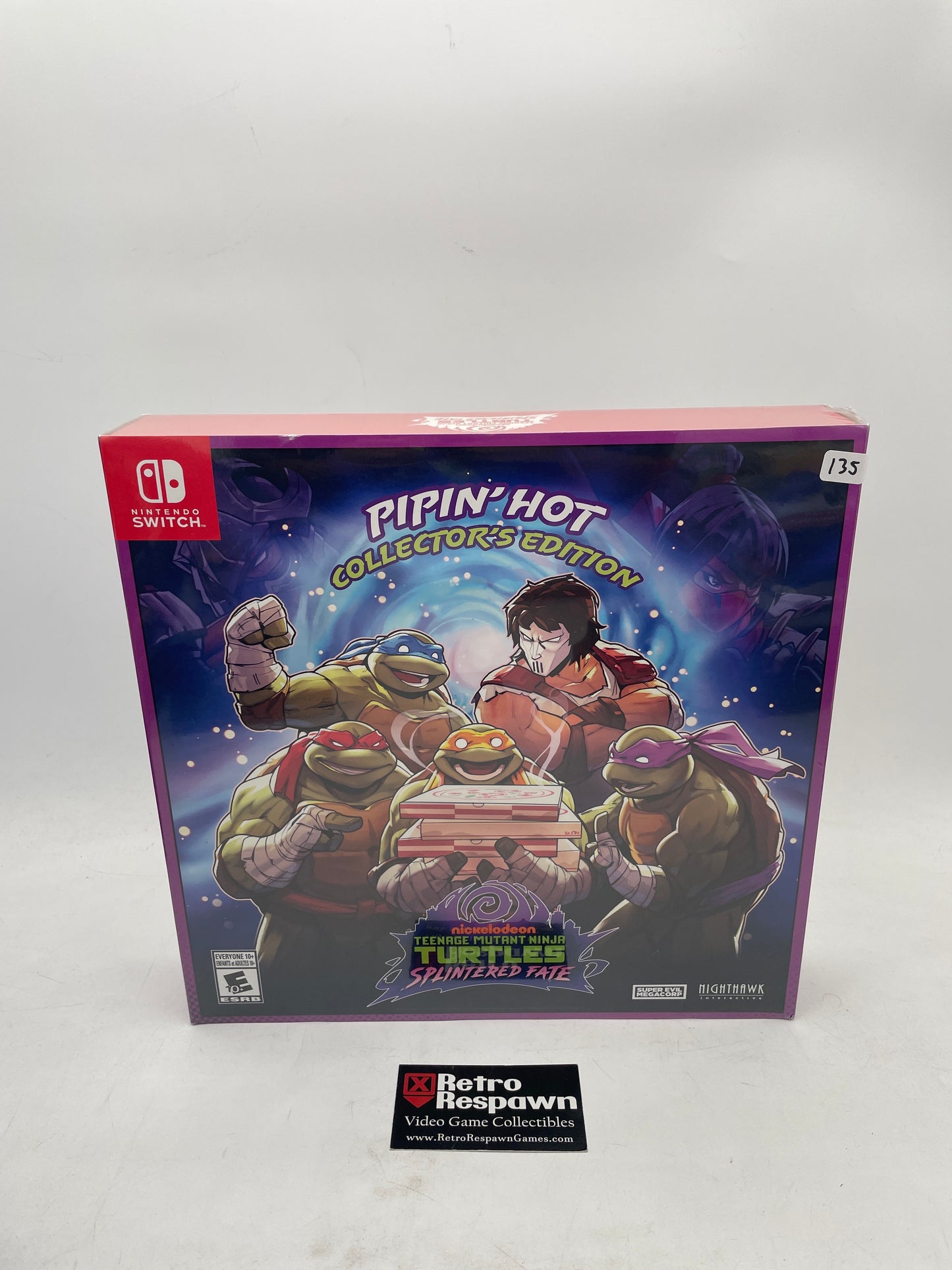 Nickelodeon Teenage Mutant Ninja Turtles Splintered Fate Pipin’ Hot Collector’s Edition - Nintendo Switch (Sealed)