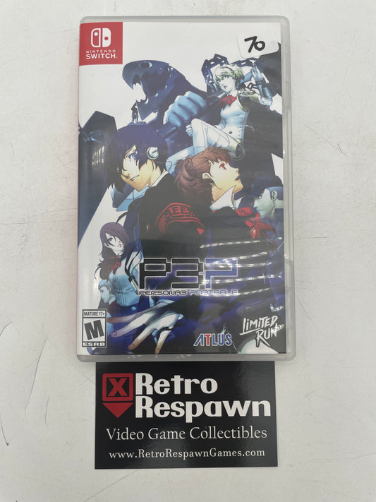 Persona 3 Portable [Limited Run] - Nintendo Switch (Complete)