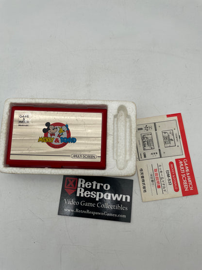Game & Watch Multiscreen Mickey & Donald - Game & Watch (Complete)
