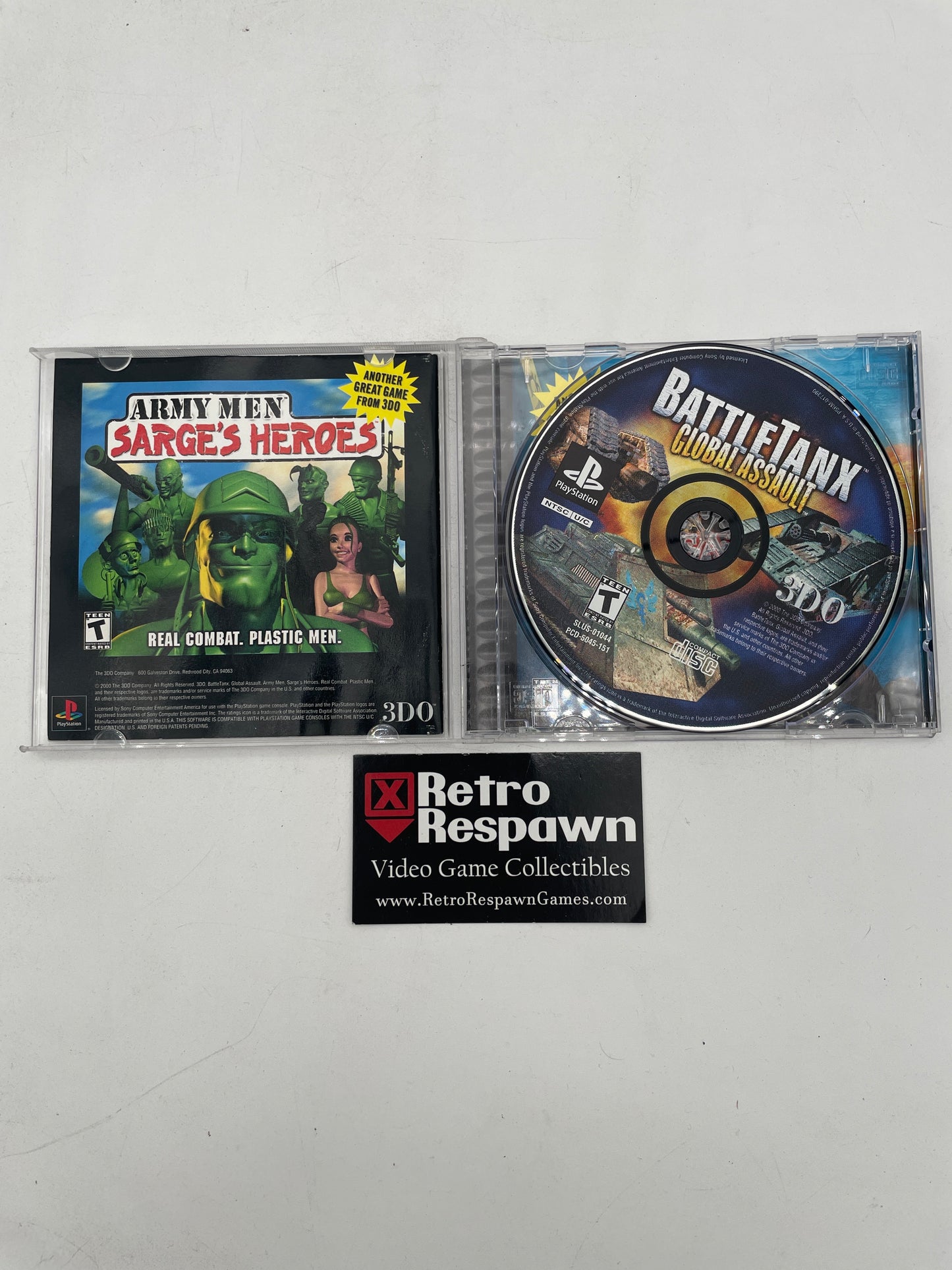 Battletanx Global Assault - Playstation (Complete)