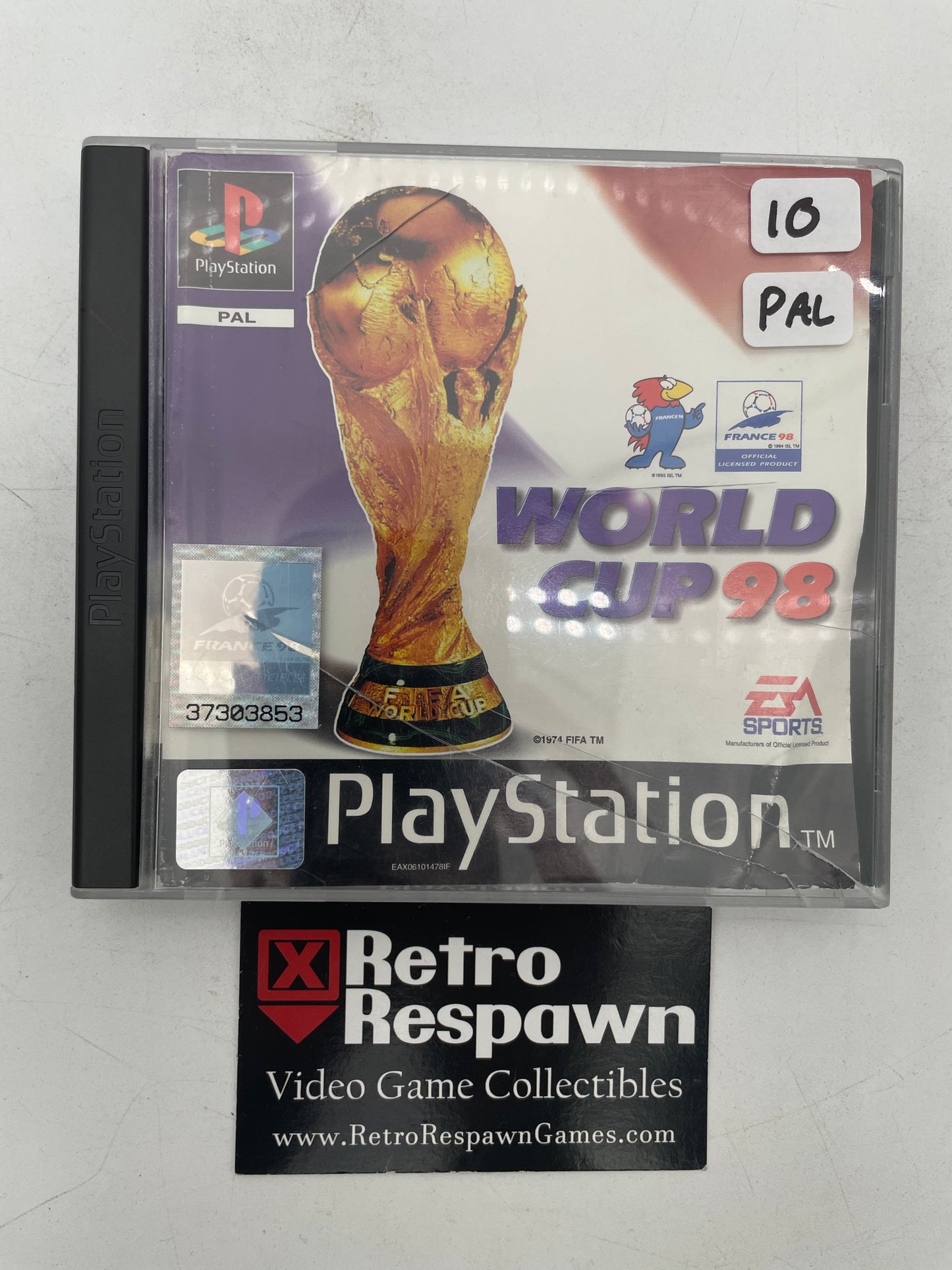 World Cup 98 - PAL Playstation (Complete)