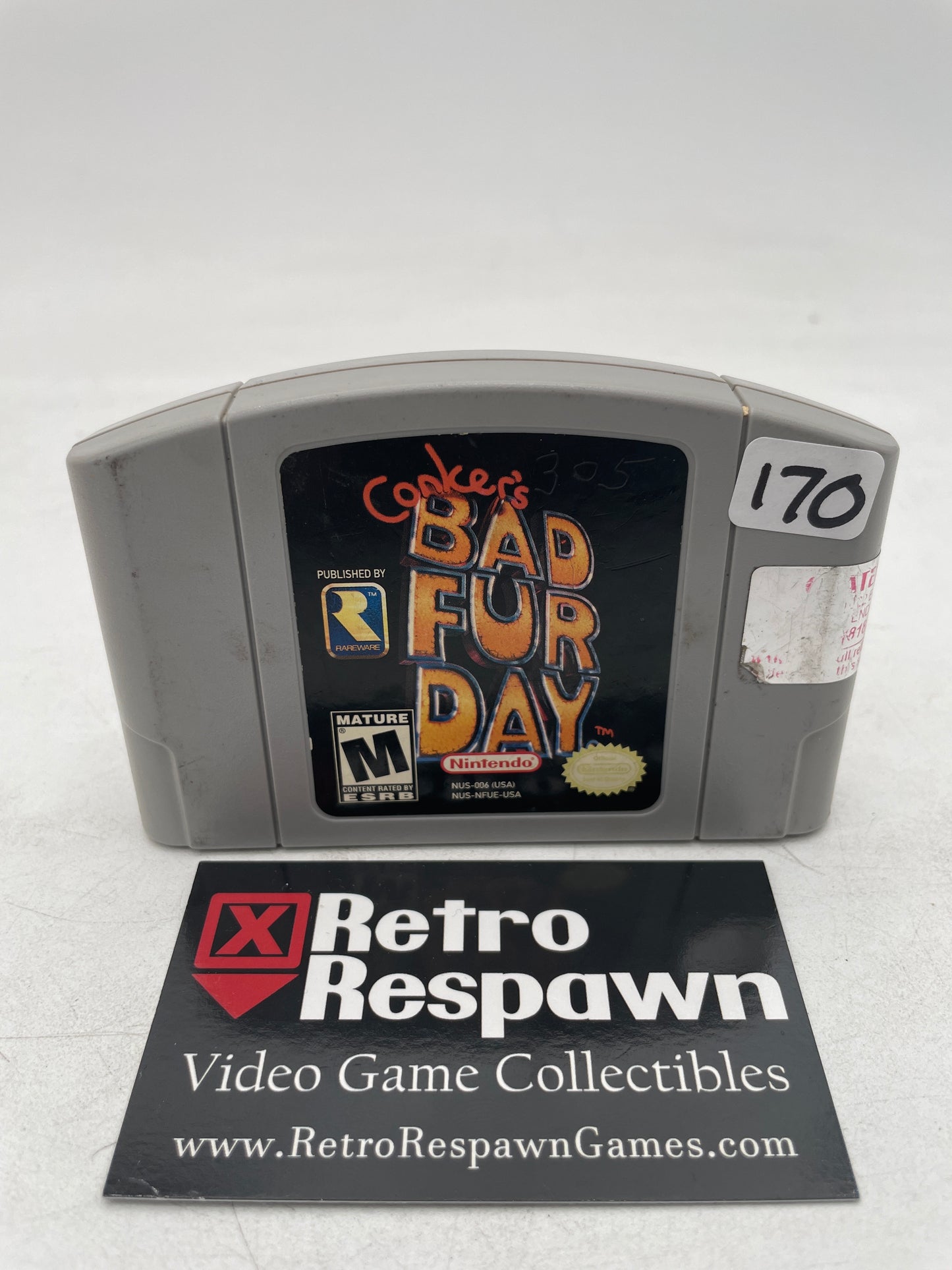 Conker's Bad Fur Day - Nintendo 64 (Game Only)