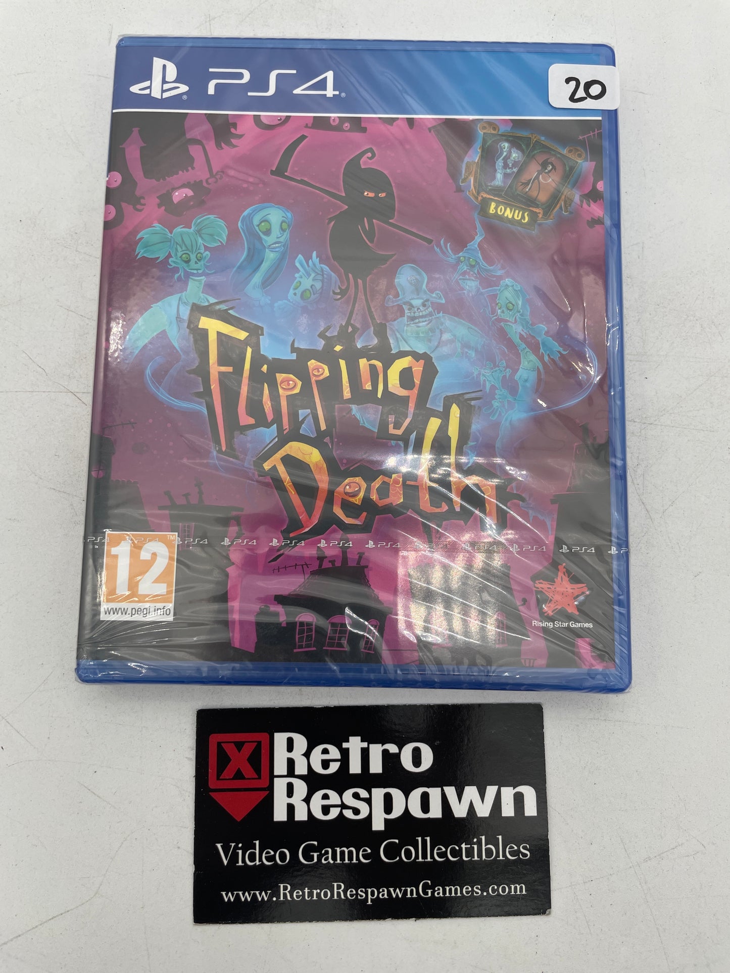 Flipping Death - PAL Playstation 4 (Sealed)