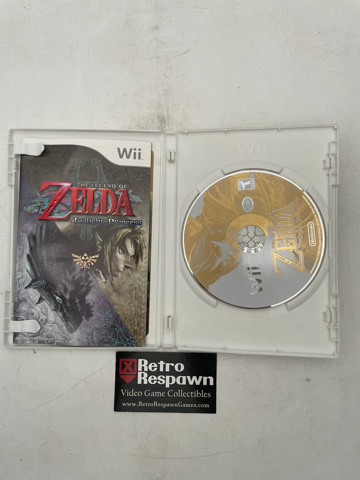 Zelda Twilight Princess - Wii (Complete)