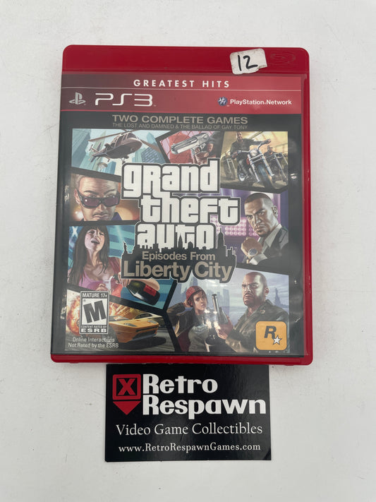 Grand Theft Auto: Episodes from Liberty City [Greatest Hits] - Playstation 3 (Complete)