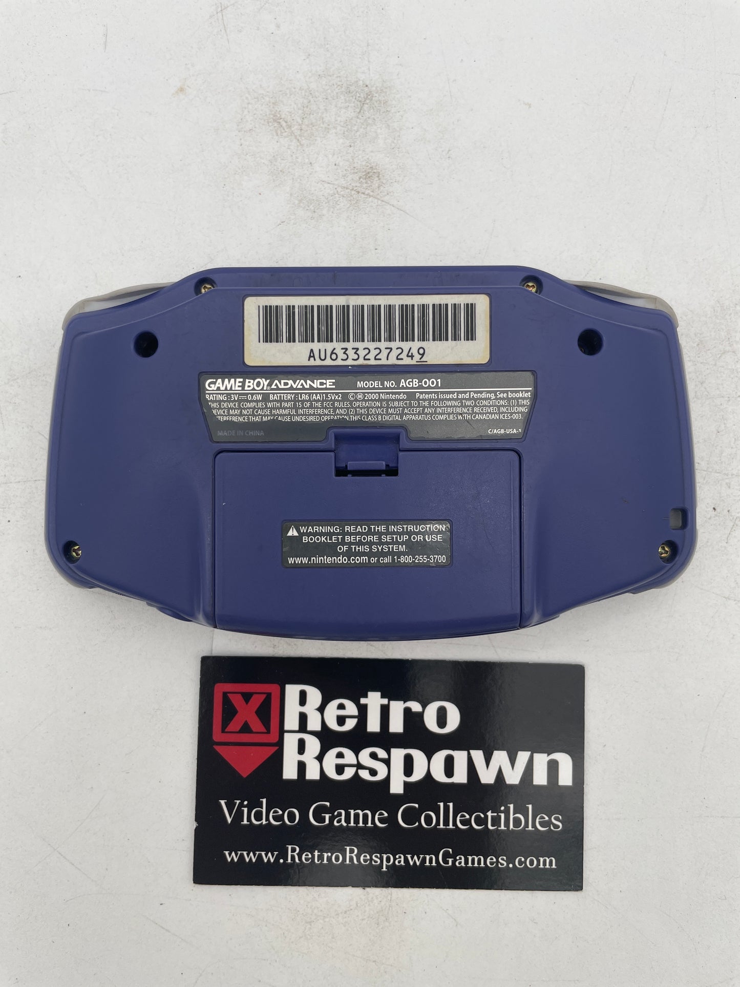 Gameboy Advance System - GameBoy Advance (Console Only)