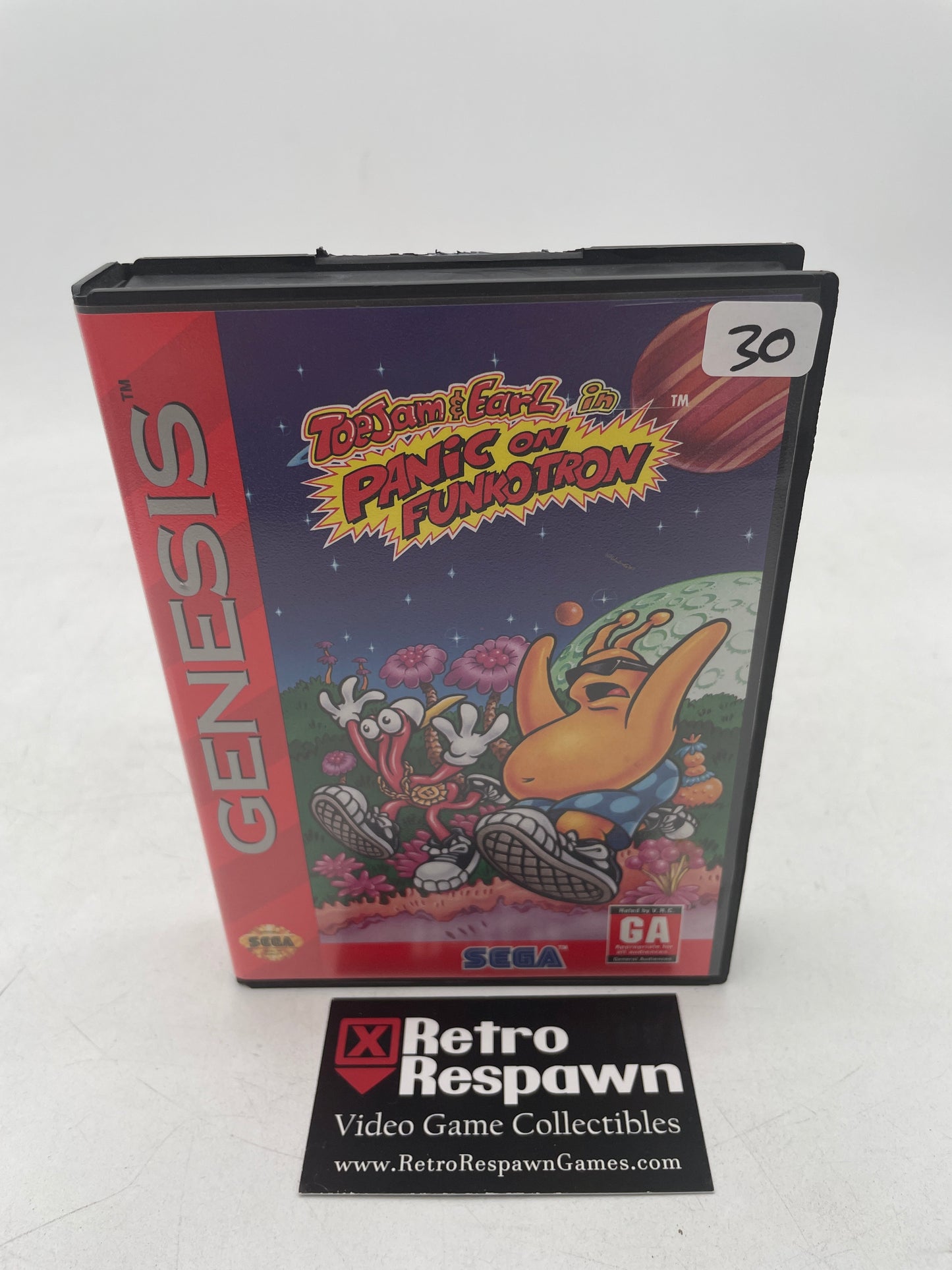 ToeJam and Earl in Panic on Funkotron - Sega Genesis (Complete)