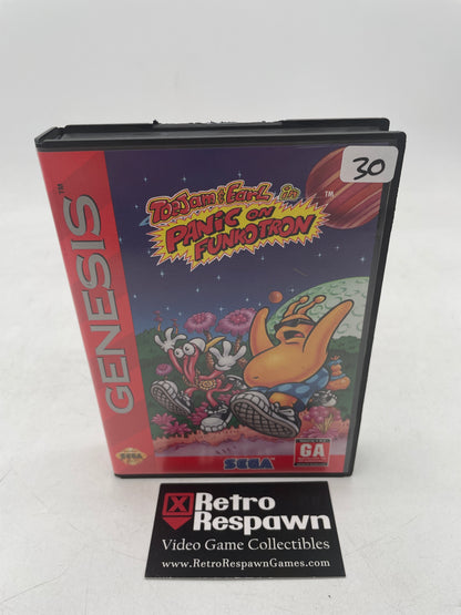 ToeJam and Earl in Panic on Funkotron - Sega Genesis (Complete)